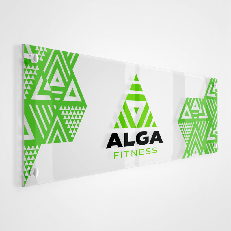 Логотип и фирменный стиль <br> фитнес-клуба «Alga Fitness»