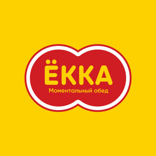 Логотип и фирменный стиль <br> сети кафе «ЁККА»
