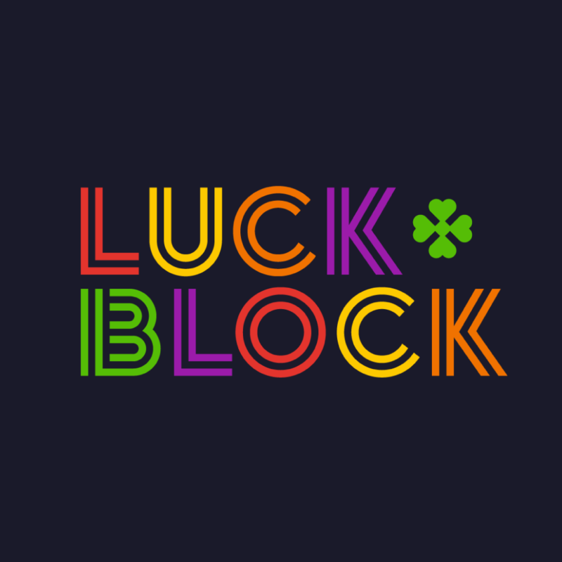 Логотип <br> онлайн-лотереи «Luck Block»