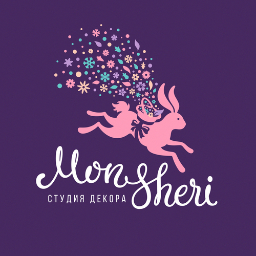 Логотип студии декора  «Mon Sheri»