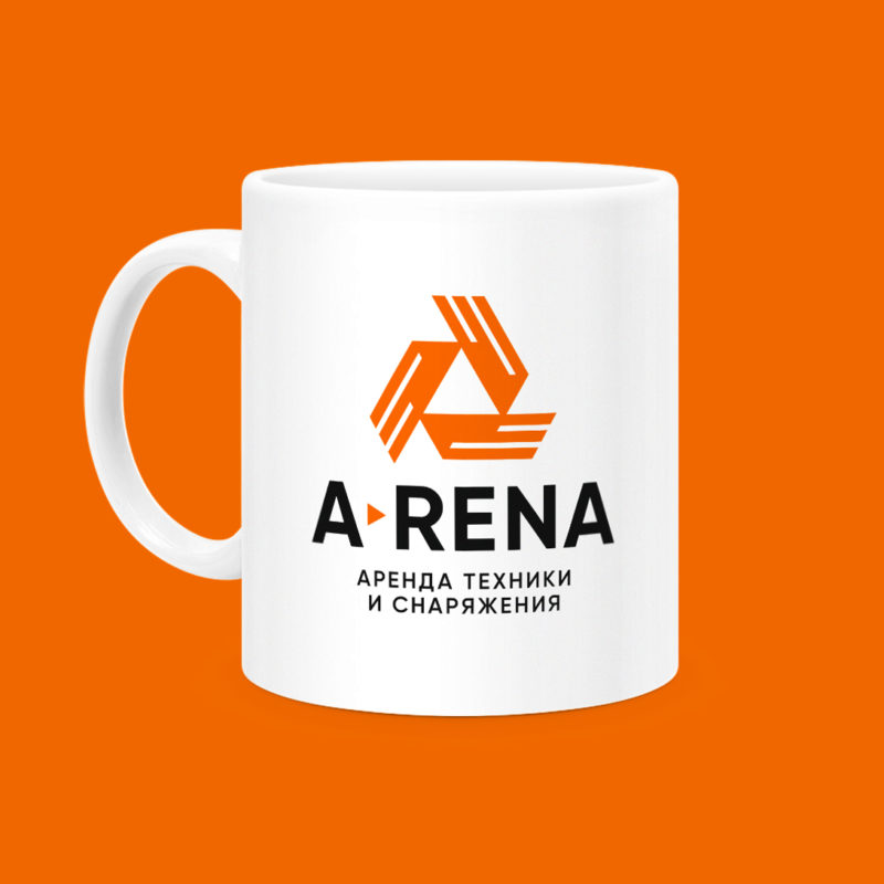 Вариант логотипа центра проката <br> техники и снаряжения «Арена»