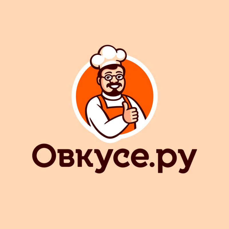 Разработка логотипа крупного <br> кулинарного сервиса «Овкусе.ру»