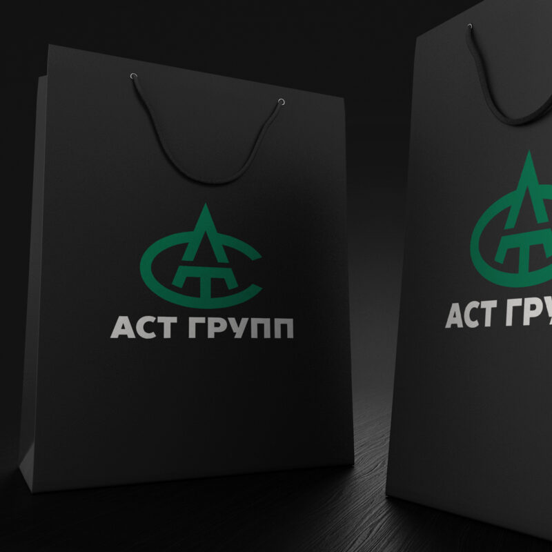 Разработка логотипа <br> деревообрабатывающей компании АСТ